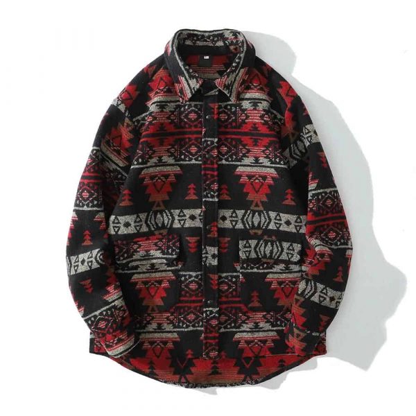 Aztec Flannel Shirt