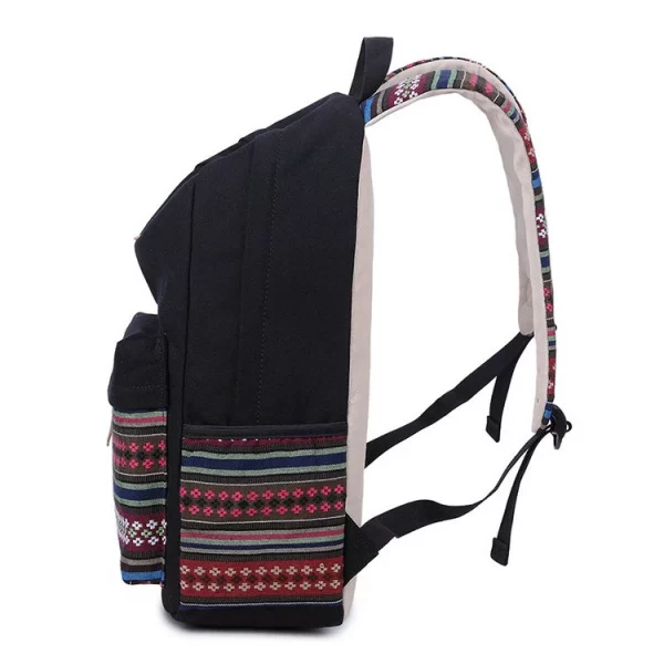 Black and White Aztec Backpack