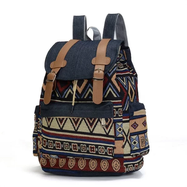 Aztec Canvas Backpack