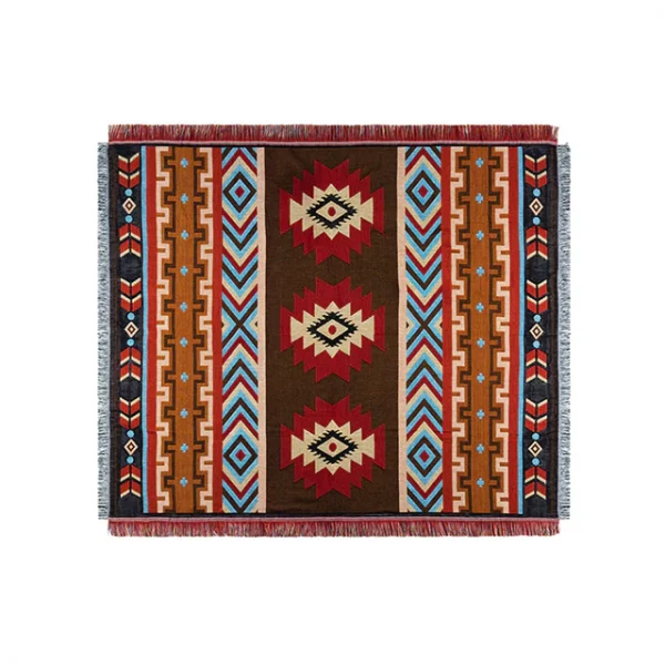 Brown Aztec Blanket