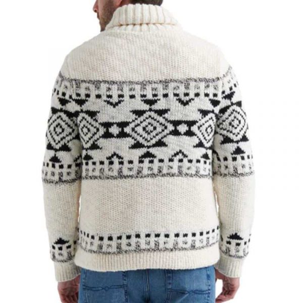 Aztec Wool Cardigan