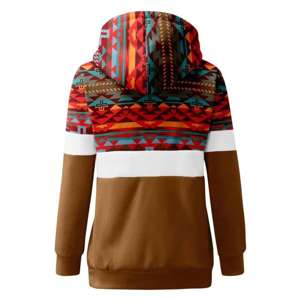 Aztec Poncho Hoodie