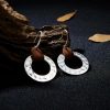 Aztec Hoop Earrings - Image 2