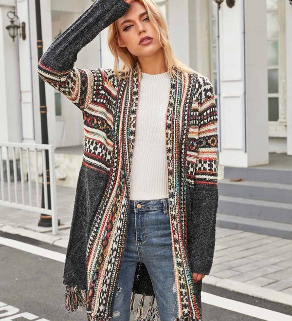 Aztec Cardigan For Women