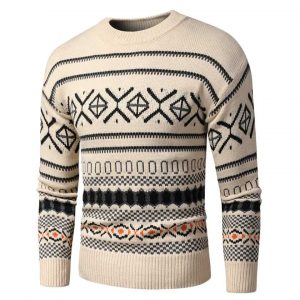 Black and White Aztec Sweater