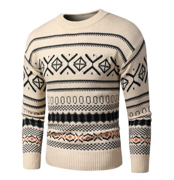 Black and White Aztec Sweater