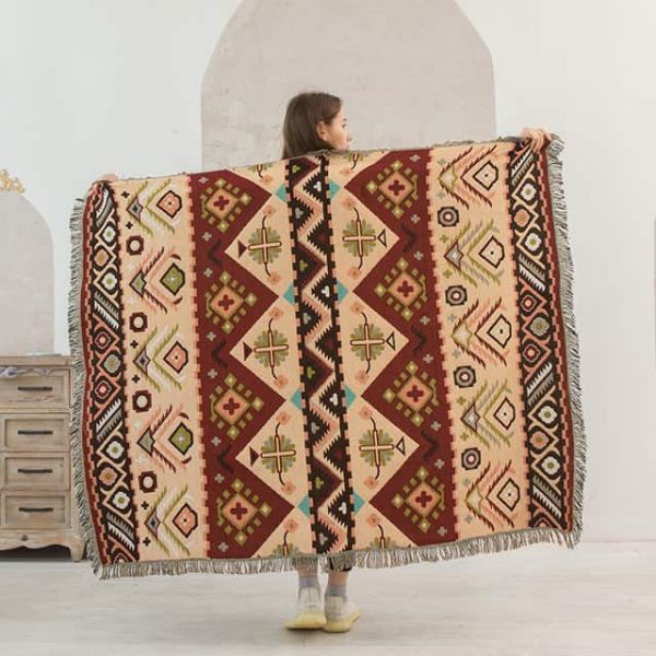 Aztec Print Blanket