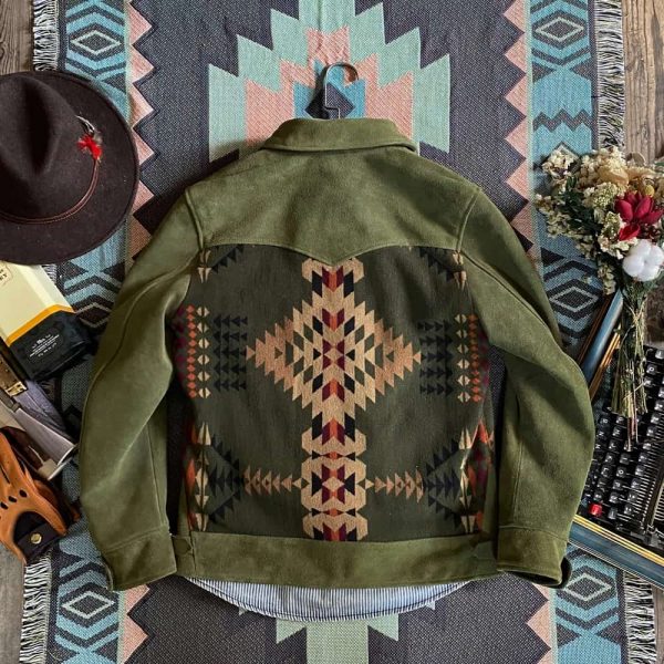 Green Aztec Jacket