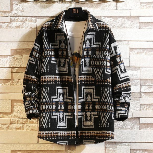 Blue Aztec Jacket