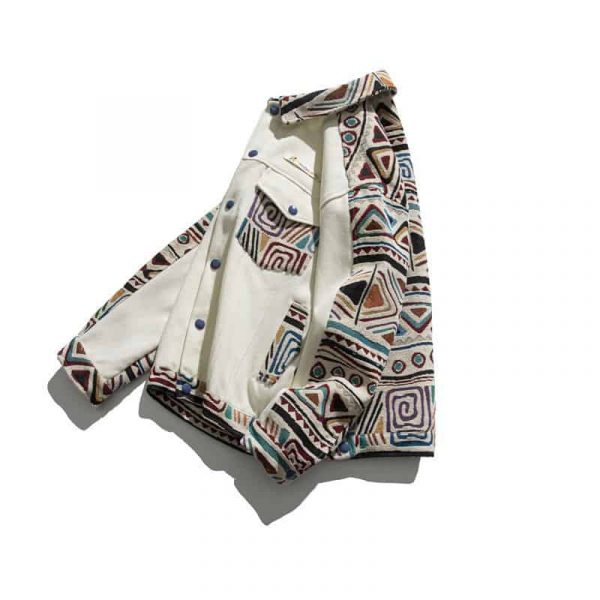 Aztec Pattern Jacket for Men