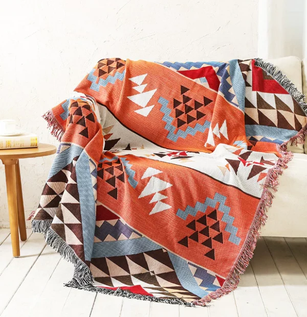 Vintage Aztec Blanket