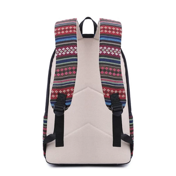 Black and White Aztec Backpack