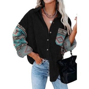 Aztec Button Up Shirt