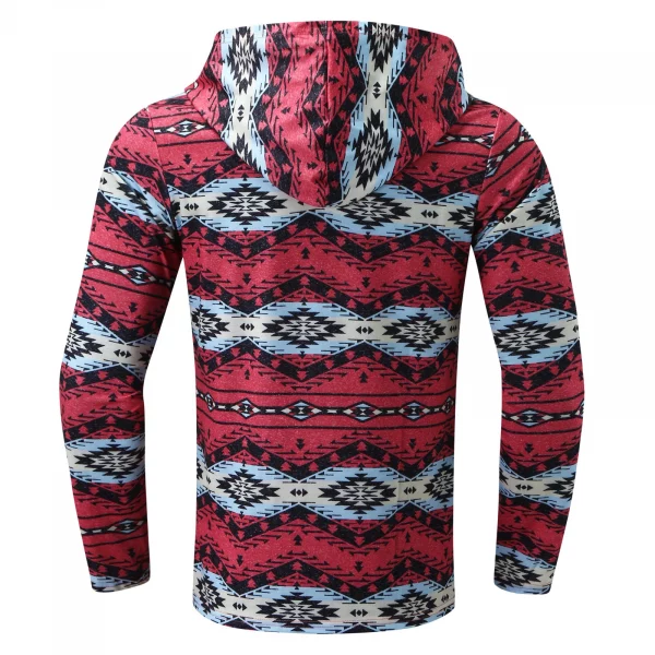 Aztec Zip Up Hoodie