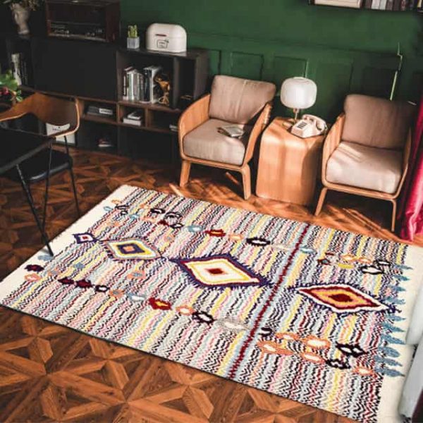 Colorful Aztec Rug