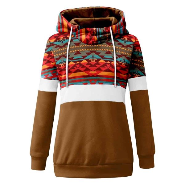 Aztec Poncho Hoodie