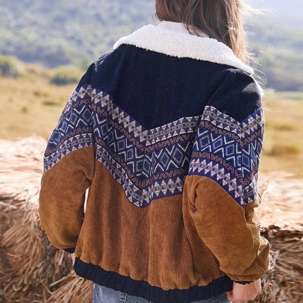 Vintage Aztec Jacket for Women