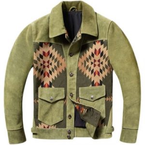 Green Aztec Jacket