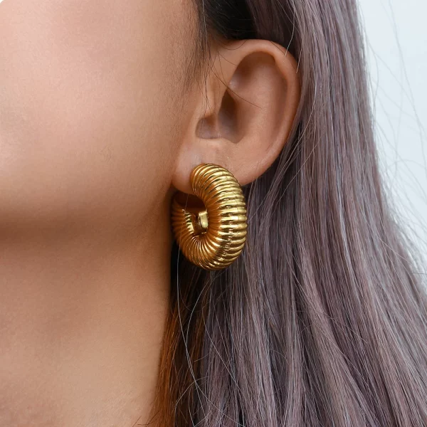 Aztec Leather Earrings