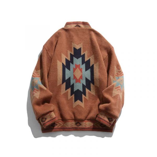 Teal Aztec Jacket