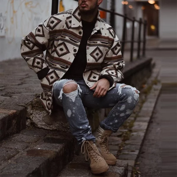 Retro Aztec Jacket