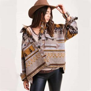 Southwestern Aztec Jacket