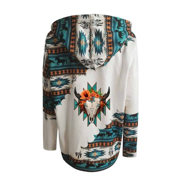 Aztec Geometric Hoodie