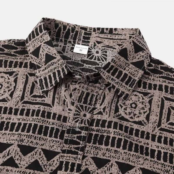 Aztec Hawaiian Shirt