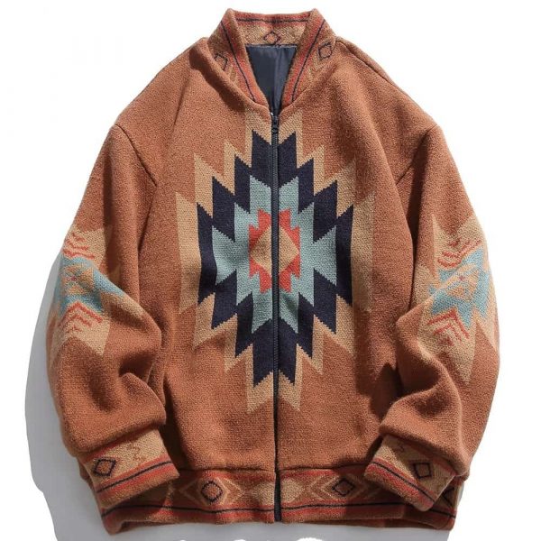 Teal Aztec Jacket