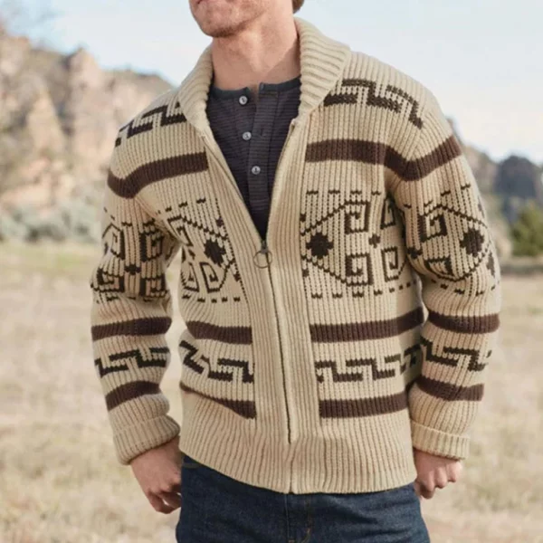 Western Aztec Cardigan