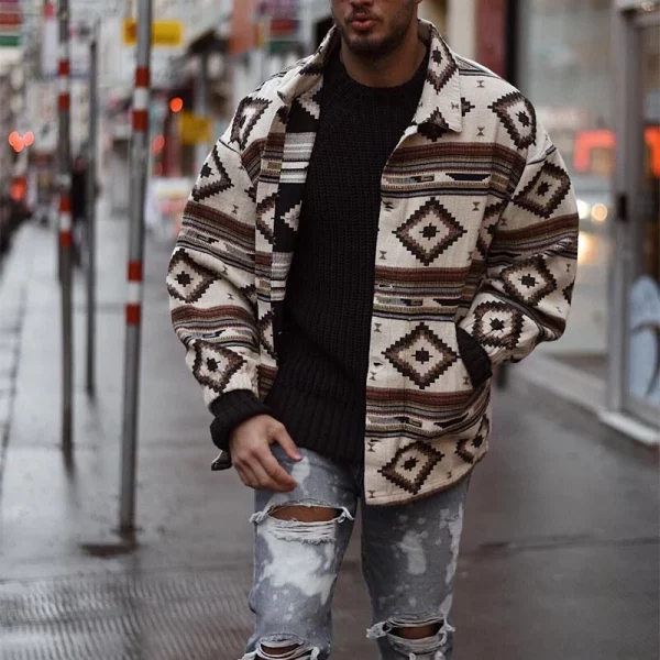 Retro Aztec Jacket